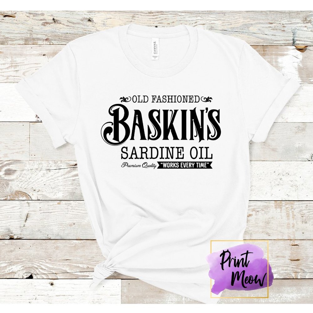 Carole Baskin Sardine Oil Shirt